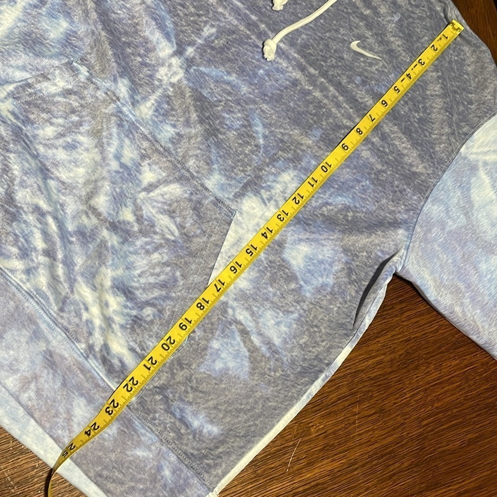 Nike Ikon Clash Cloud Blue Tie Dye Hoodie Sweatshirt Small oversized - Picture 5 of 7